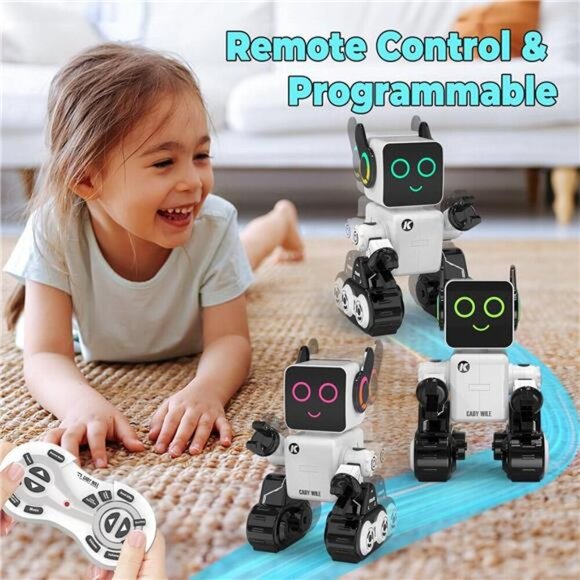 Robot Toys for Kids, Programmable Remote Control Robot, Interactive Toys - Picture 2 of 7